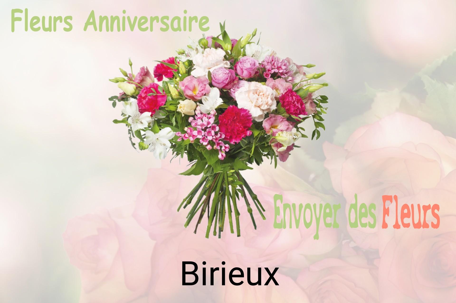 Bouquet de fleurs d’anniversaire livré à Birieux